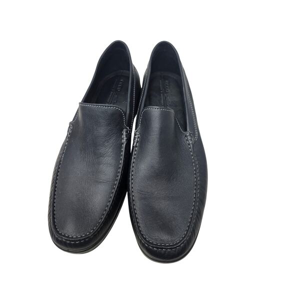 ECCO 45 S Lite Moc Loafer Professional Black Leather Slip On Career Comfort main image 5